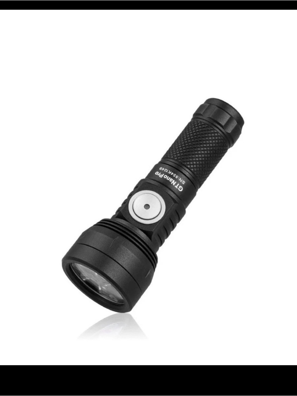 GT Nano Pro Keychain Flashlight 1600 Lumens Mini Flashlight 152 Meters Beam Dist
